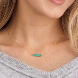 ⭐️GORJANA TURQUOISE CORINA CHARM NECKLACE⭐️